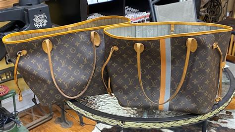 louis vuitton neverfull handle repair|Louis Vuitton Neverfull repairs.